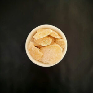 Imbir kandyzowany w płatkach