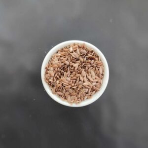 Siemię lniane brązowe do sałatek, owsianek i wypieków